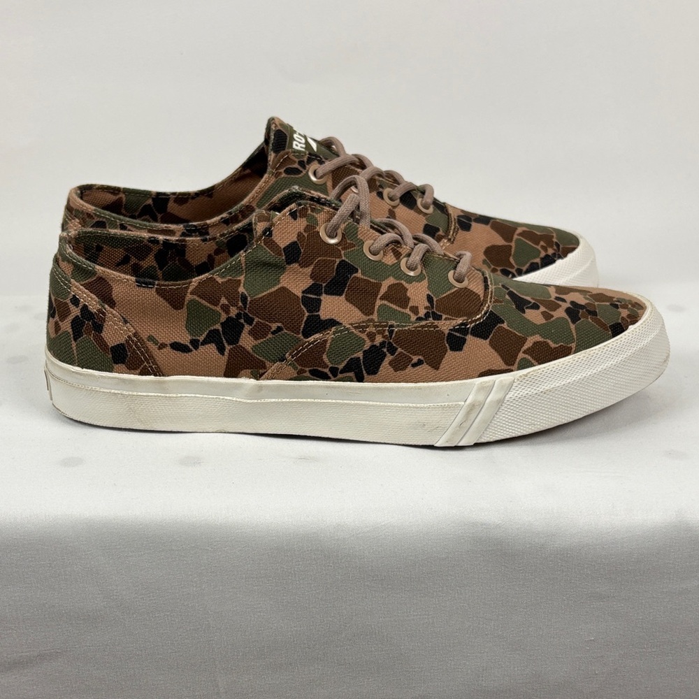 Pro-Keds Camo Canvas Sneakers Men's Size 9.5 Casual Shoes